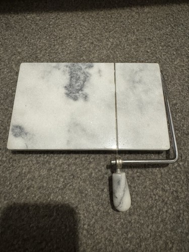 Marble cheese board with - cheese,