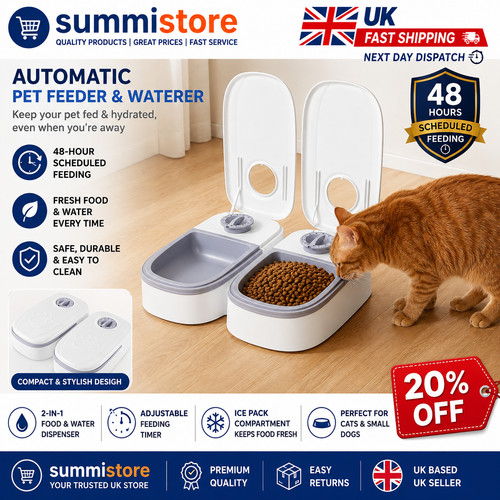 Cat mate automatic pet - mate, feeder