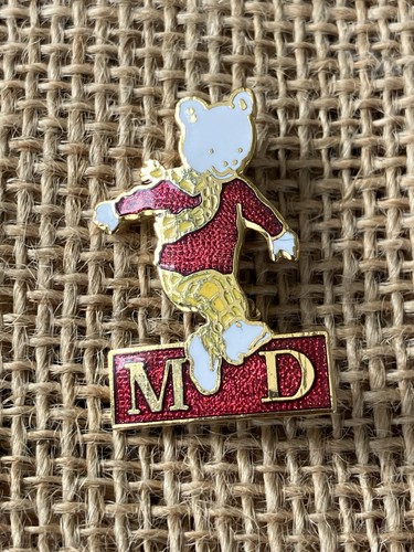 Rupert the bear vintage - rupert, enamel