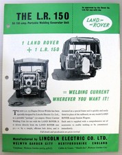 LAND ROVER LR 150 Portable