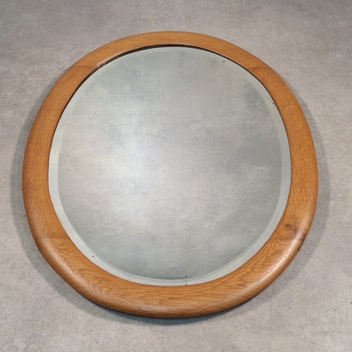 Oval mirror danish style - oval,