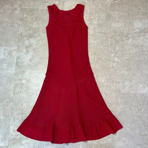 Alaia stretch knit red - stretch, dress