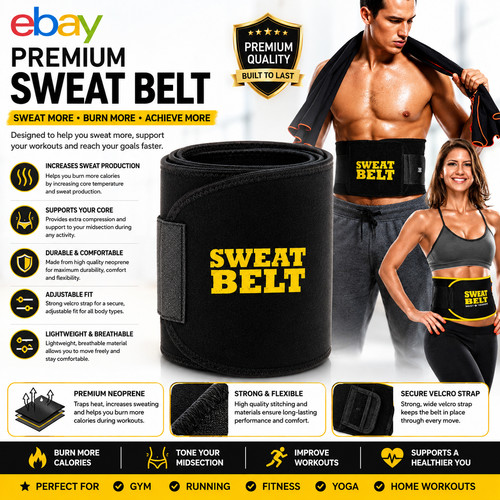 Men sweat belt - belt, tummy