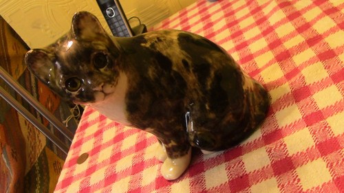 Signed winstanley cat - winstanley, size