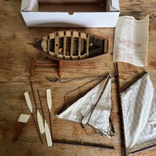 HMS BOUNTY S LAUNCH BY NAUTICALIA WOODEN MODEL
