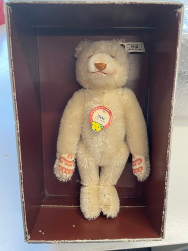Steiff dicky 1930 white - 1930,