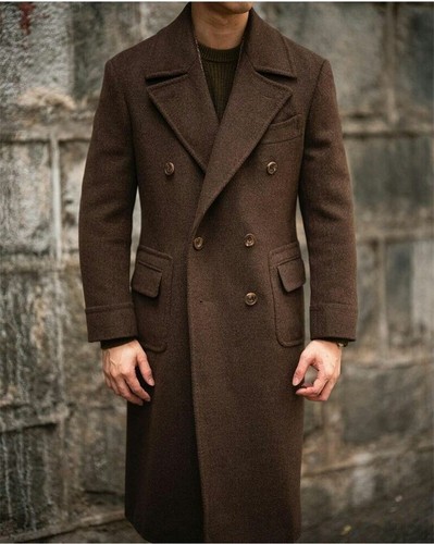 Military wool overcoat - military,