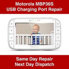 Motorola MBP36S Baby Monitor USB Charging Port REPAIR SERVICE - Same Day
