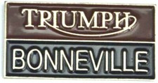 Triumph Bonneville Logo Metal