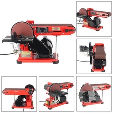 HEAVY DUTY ELECTRIC BENCH BELT & DISC SANDER 375W SANDER SANDING DPRO TOOL
