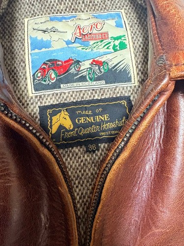 Aero leather vintage brown - aero,