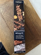 New Uniflame Wing It Stainless Steel Chicken Wing Roaster For BBQ twin pack 