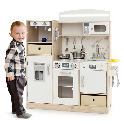 Kids pretend play - kids, kitchen