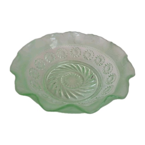 Vintage bagley green clear and - vintage,