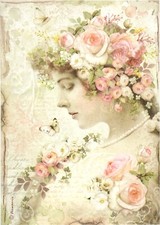 Stamperia A/4 Rice Paper for