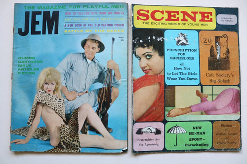 Pulp mens magazines jem - mens, magazines,