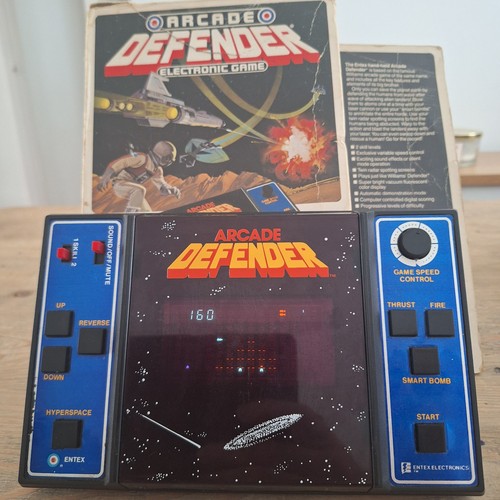 Entex arcade defender vintage - entex,