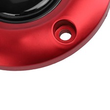 Red Car Steering Wheel Center