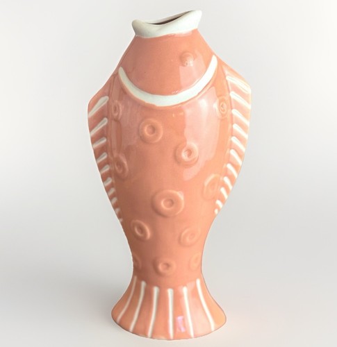 Pink fish shaped flower - shaped,