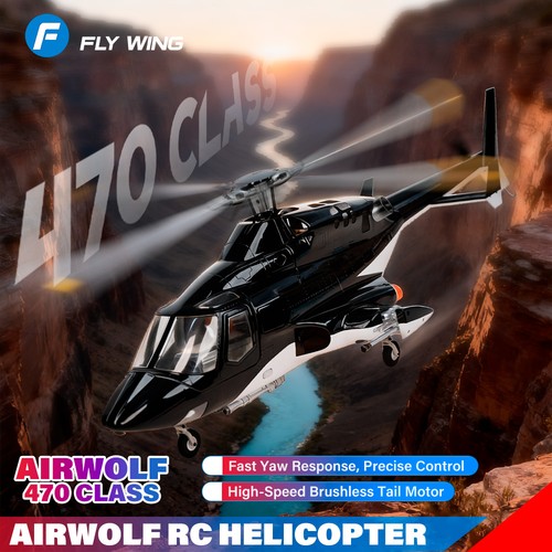Fly wing airwolf - fly, scale