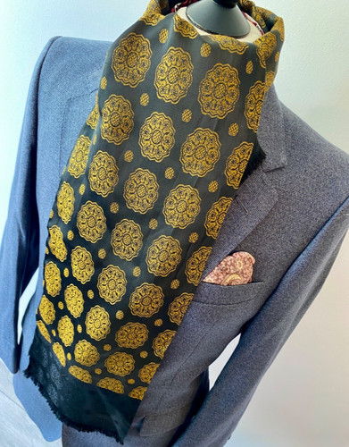 Vintage mens black gold - mens,