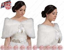 Faux Fur Ivory Wrap Bridal