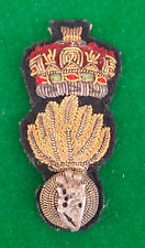 Royal Irish Fusiliers Officer's Bullion Cap Badge, Irish Regiment, Ireland