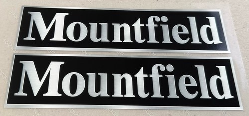 Mountfield lawn mower stickers - mountfield,
