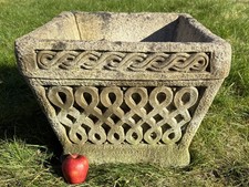 Aged Large Stone Planter
