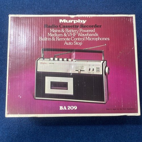 Murphy model 209 radio - 209,