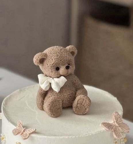 Edible teddy bear cake toppers - edible,
