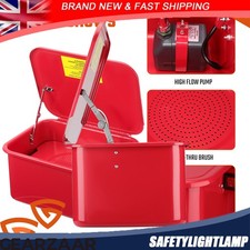 Bench Top Parts Washer Red