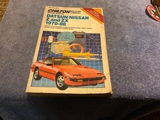Chilton Repair Manual Datsun