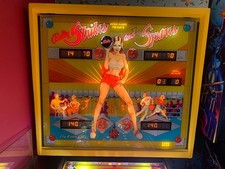 Bally strikes and spares pinball machine restored 1978