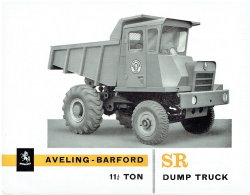 Aveling barford series - sr,