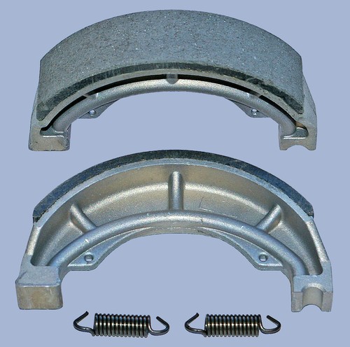 Rear brake shoes - , to
