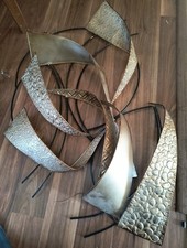 Large Vintage  Metal Wall
