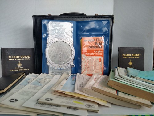 Vintage pilot briefcase - vintage,
