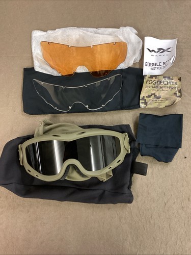 Wiley spear goggles - goggles, tan
