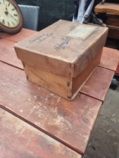 vintage hat box prop stage