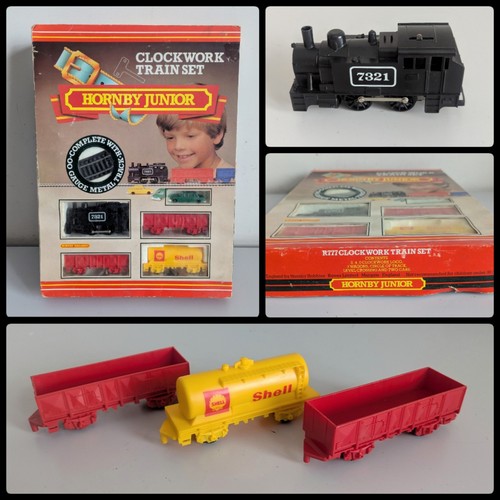 Hornby junior clockwork train - junior,