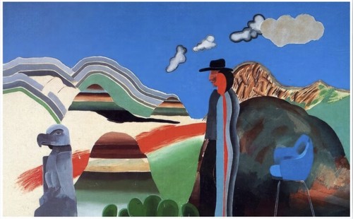 David hockney rocky mountains - hockney,