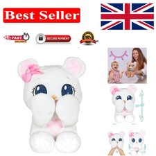 Interactive White Teddy Bear -