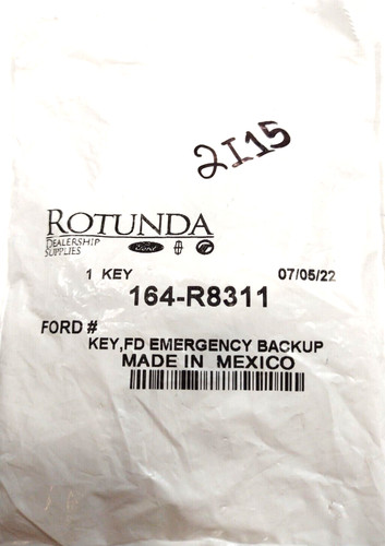 Genuine oem ford key - genuine, blank
