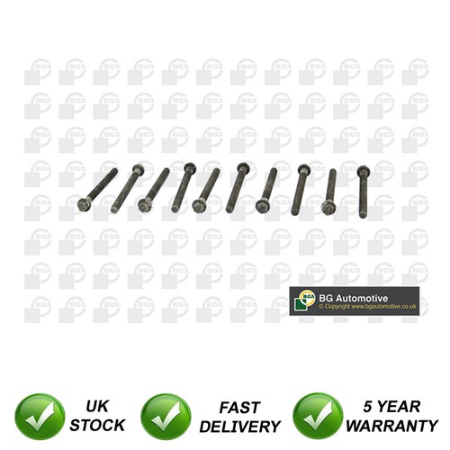 Cylinder head bolt set - head, sjr