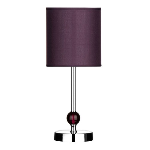 Chrome finish table lamp - chrome,
