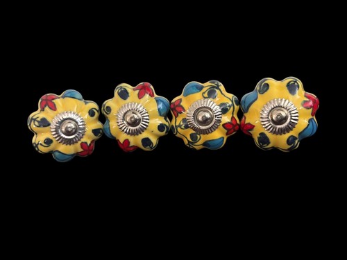 Darice cabinet knobs - darice, yellow
