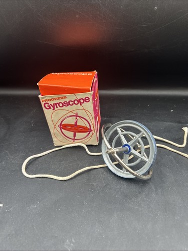 Vintage progress gyroscope - vintage,