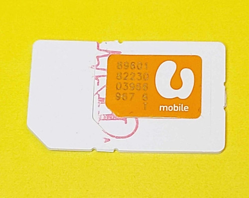Used mobile sim card - *used*,