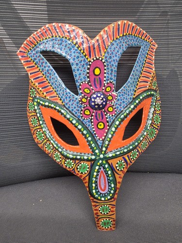 Tiki mask african aborigine - african,